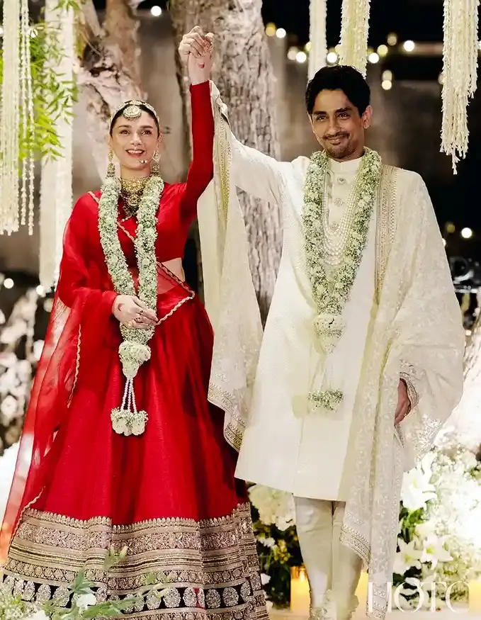 Aditi Rao Hydari and Siddharth